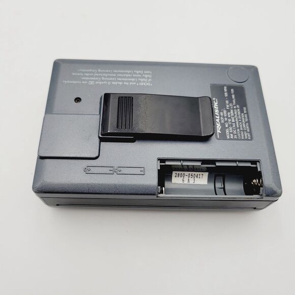 Vtg Realistic SCP-49 AM-FM Stereo Mate Radio Cassette Player Extended Bass Syste - Picture 10 of 10